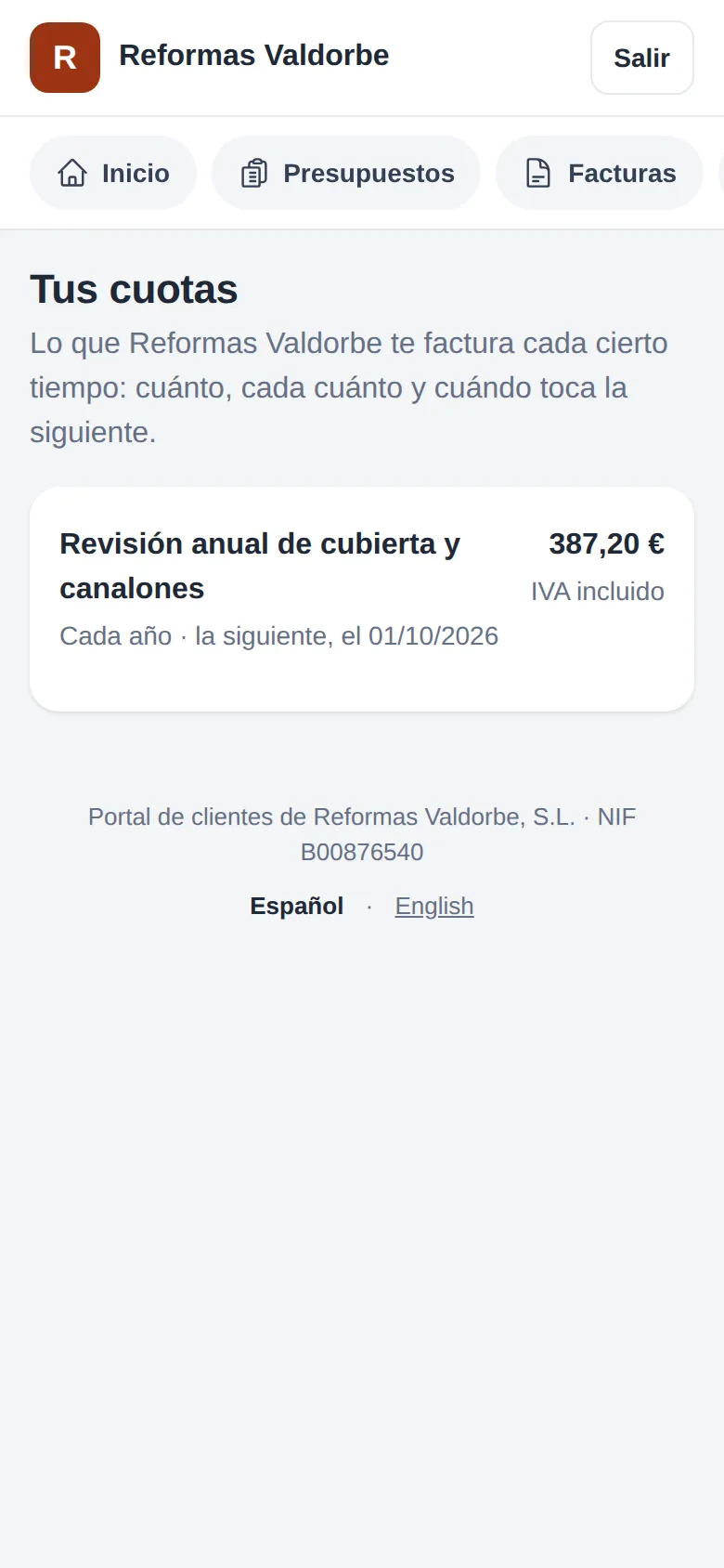 Sus cuotas: la revisión anual, cuánto y cuándo toca